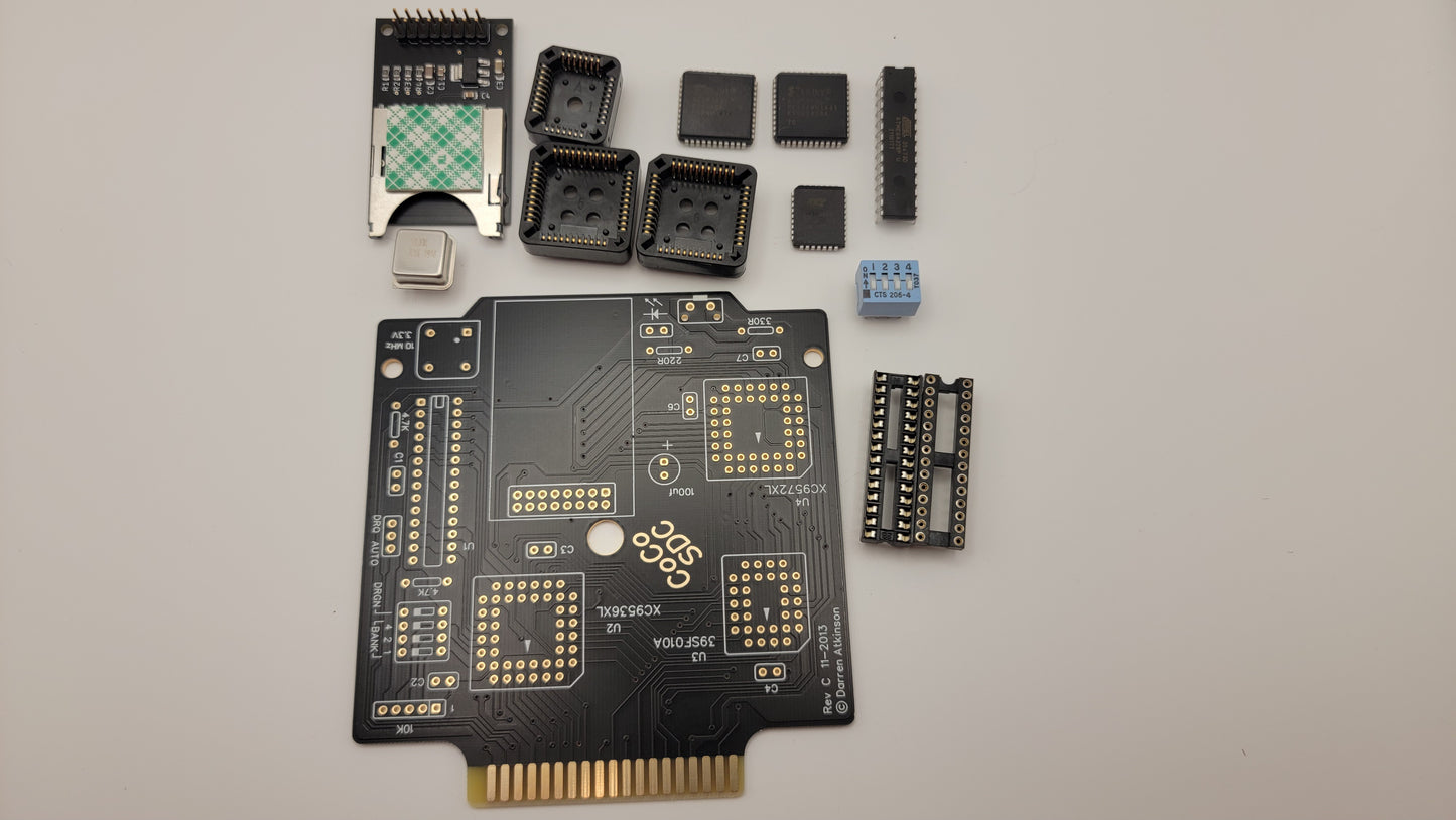 CoCo SDC Kit for the Tandy Color Computer 1,2,3 and Dragon Computers