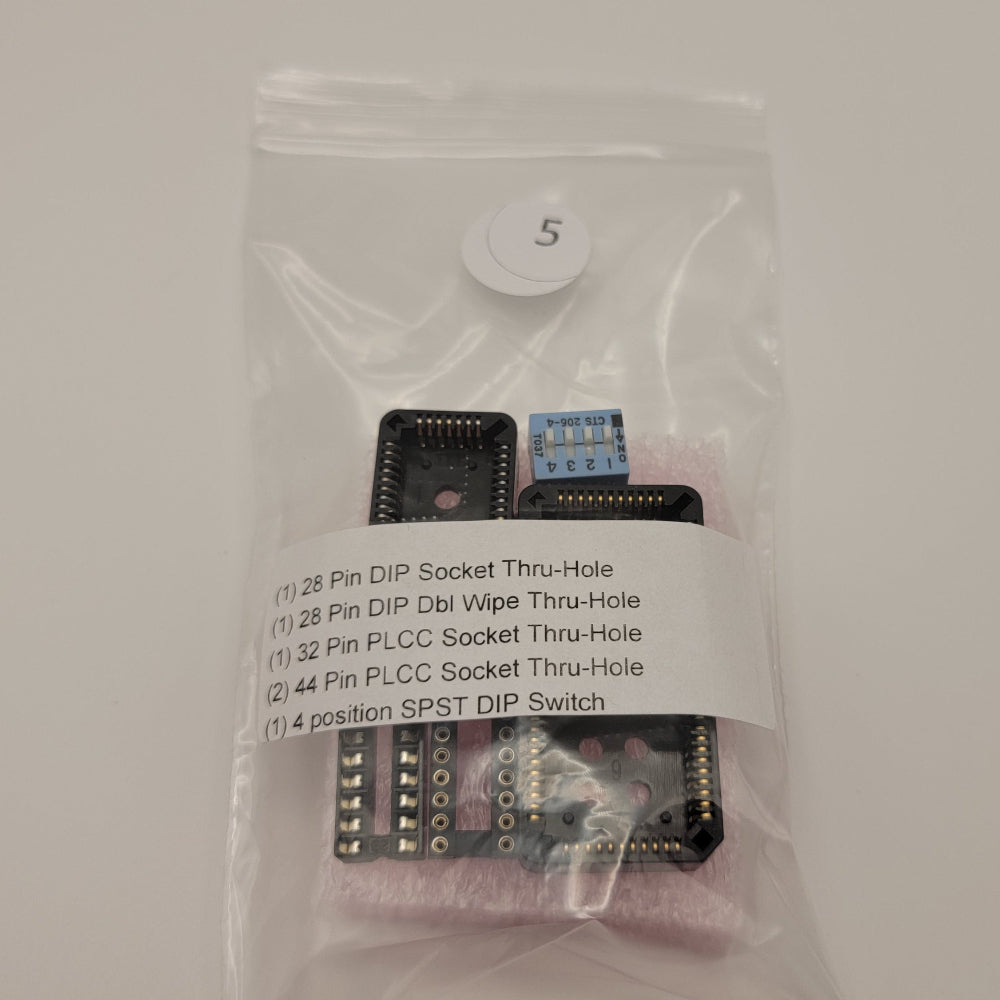 CoCo SDC DIY kit sockets and switch assembly.